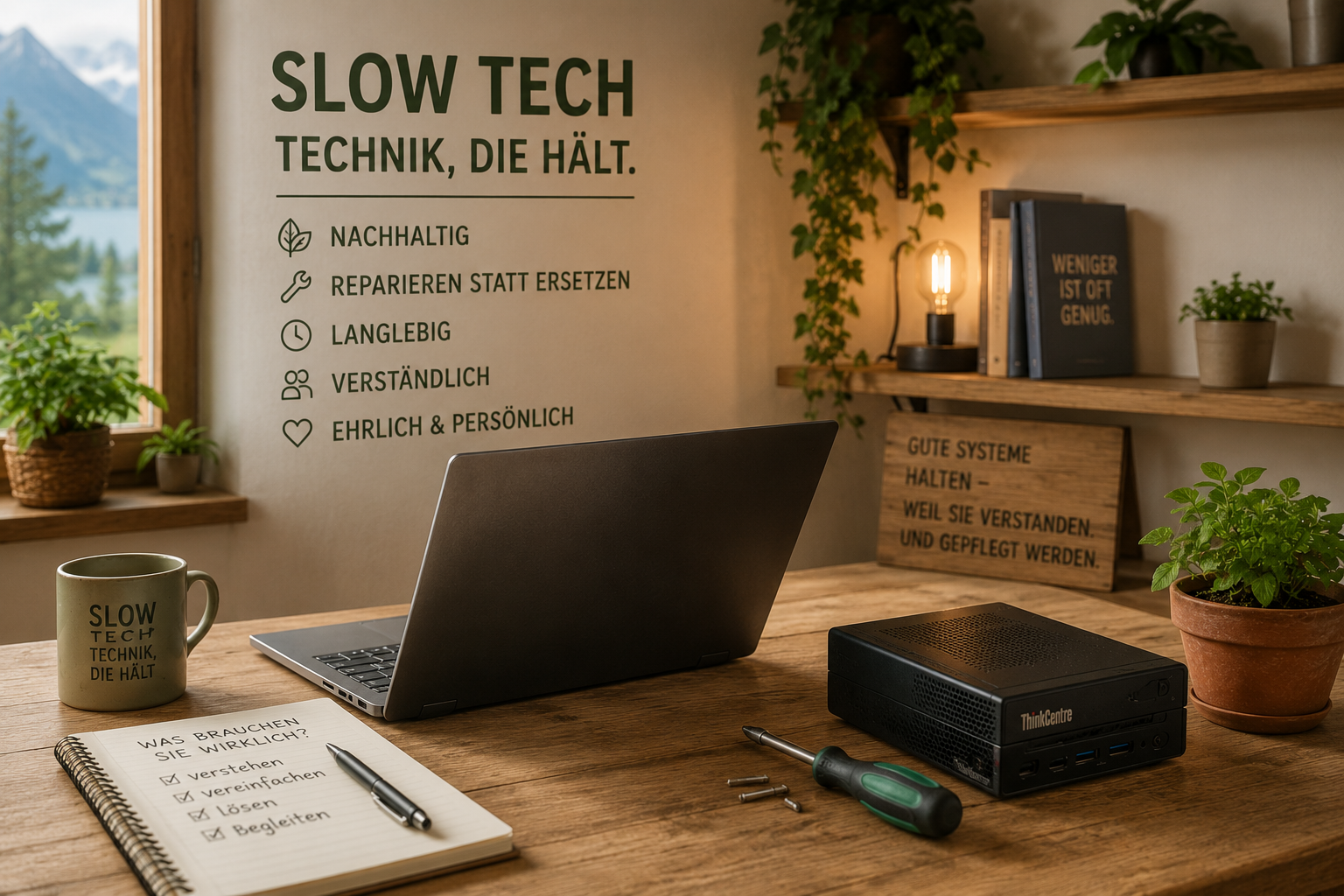 Slow Tech — Technik, die hält